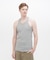 《DAILY／デイリー》RIB TANK TOP BACK CROSS／リブ タンクトップ バッククロス  デイリーウェア