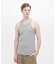 《DAILY／デイリー》RIB TANK TOP BACK CROSS／リブ タンクトップ バッククロス  デイリーウェア