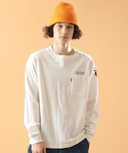 NAVAL PATCH LONGSLEEVE T-SHIRT / ネイバル パッチ ロングスリーブ Tシャツ / AVIREX