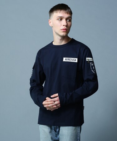 FATIGUE CREW NECK L/S T-SHIRT / ファティーグ クルーネック 長袖 Tシャツ