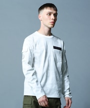 FATIGUE CREW NECK L／S T-SHIRT ／ ファティーグ クルーネック 長袖 Tシャツ