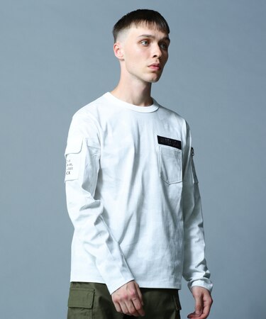 FATIGUE CREW NECK L/S T-SHIRT / ファティーグ クルーネック 長袖 Tシャツ
