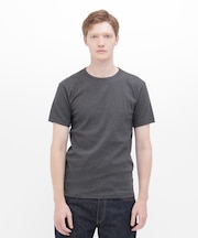 《DAILY/デイリー》RIB S/S CREW NECK T-SHIRT