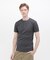 《DAILY／デイリー》RIB S／S HENLEY NECK T-SHIRT