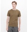 《DAILY／デイリー》RIB S／S HENLEY NECK T-SHIRT