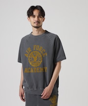 SWEAT T-SHIRT "USAFA" / スウェット 半袖Tシャツ / AVIREX / アヴィレックス