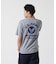 FADE WASH EMBROIDERY T-SHIRT ”U.S.AAC”