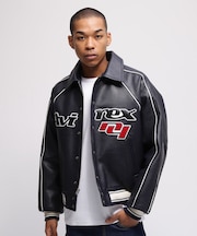 COW LOGO VARSITY JACKET