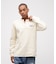《直営店限定》HONEYCOMB WAFFLE HENLEY NECK NAVAL T-SHIRT