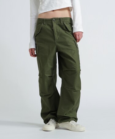 《WOMAN/直営店限定》NYLON/COTTON M-65 FATIGUE PANTS/ナイロンコットン M-65ファティーグパンツ