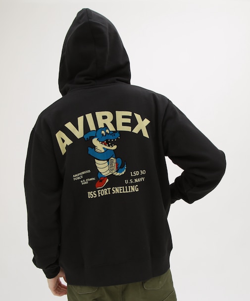 《WEB&DEPOT限定》USS FORT SNELLING ZIPUP HOODIE