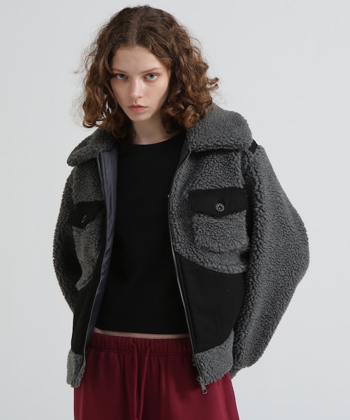 《直営店限定》BOA COMBI JACKET／ボアコンビジャケット