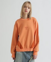 COLOR BLOCK MILITARY PULLOVER