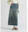 WAPPEN DENIM LONG SKIRT