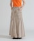 DENIM MERMAID CARGO SKIRT
