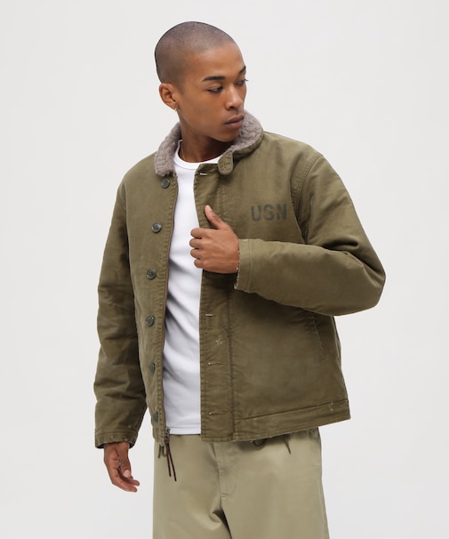WASHED N-1 JACKET HERITAGE