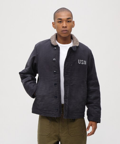 WASHED N-1 JACKET HERITAGE