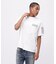 《50th Anniversary》LEATHER PATCHED FATIGUE T-SHIRT ／ レザー パッチド ファティーグ 半袖