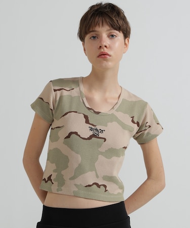 《直営店限定》CAMO WAFFLE MINI T-SHIRT