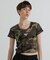 《直営店限定》CAMO WAFFLE MINI T-SHIRT