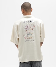 SOUVENIR S／S SHIRT”DRAGON ＆CHERRY BLOSSOMS”