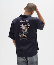 SOUVENIR S／S SHIRT”DRAGON ＆CHERRY BLOSSOMS”