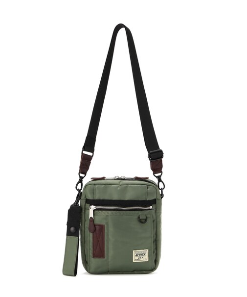 FLIGHT NYLON ”VERTICAL SHOULDER BAG”