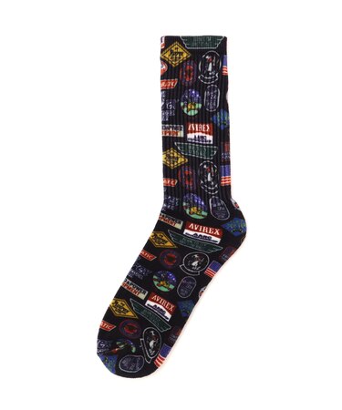 MULTI-GRAPHIC PRINT SOCKS