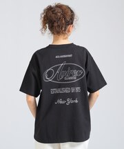 《WOMAN》STITCH EMBROIDERY LOGO T-SHIRT