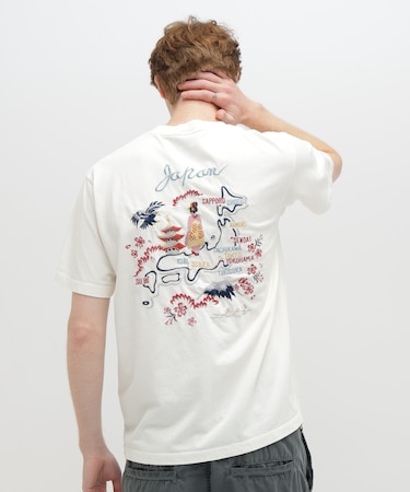 《直営店限定》SOUVENIR T-SHIRT ”MAP”