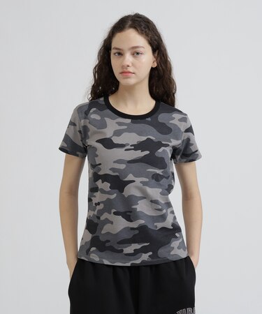 《WEB&DEPOT限定/WOMAN》CAMOUFLAGE S/S T-SHIRT