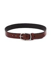 《直営店限定》COW LEATHER BELT DOUBLE PIN