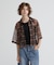 《直営店限定》SHEER CHECK SHIRT