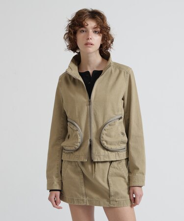 《NAVAL COLLECTION》POCKET ZIP DETAILE JACKET