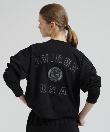 《WOMAN》SIGNATURE VARSITY LOGO SWEAT