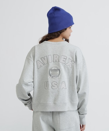 《WOMAN》SIGNATURE VARSITY LOGO SWEAT