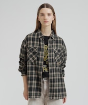CHEMICAL WASH CHECK SHIRTS