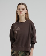 FADE COWBOY PATCH CREW SWEAT