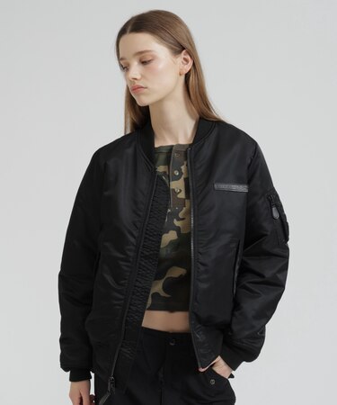 《WOMAN/直営店限定》MA-1 BIG LOGO FLAG