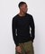 《DAILY／デイリー》L／S THERMAL HENLEY NECK T-SHIRT