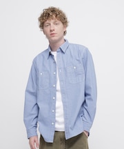 《WEB＆DEPOT限定》CHAMBRAY SHIRT