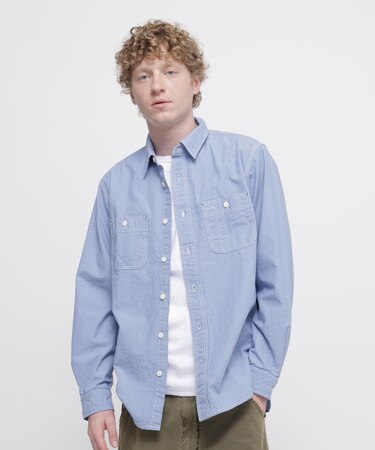 《WEB&DEPOT限定》CHAMBRAY SHIRT