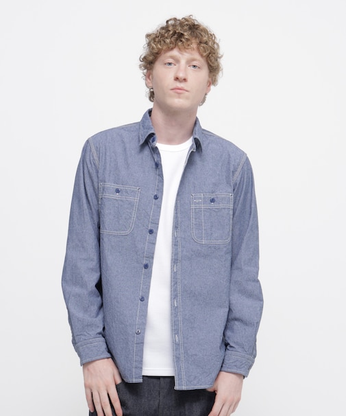 《WEB&DEPOT限定》CHAMBRAY SHIRT