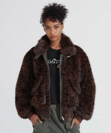 《直営店限定》CWU FUR JACKET