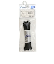 アシックス(ASICS)フラットシューレース 細タイプ TXX116.90 靴ひも 黒 ブラック