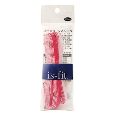 イズフィット（is-fit）シューレース 120cm RB4 ピンク