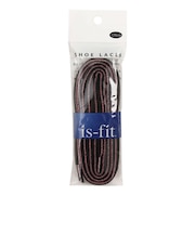 イズフィット(is-fit)シューレース 120cm No.6 ラメ入り オーバル ブラック/ピンク
