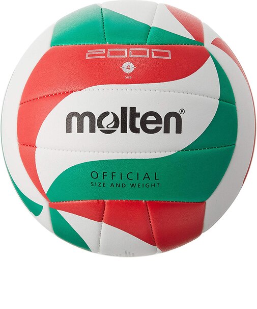 モルテン(molten)バレーボール 4号球 (中学校用・家庭婦人用) ミシン縫い V4M2000 自主練
