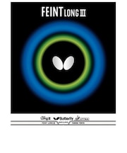 バタフライ(Butterfly)卓球ラバー フェイント ロング3 00320 BLK