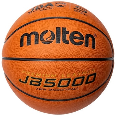 モルテン(molten)バスケットボール 5号球 小学校用 検定球 JB5000 B5C5000 自主練